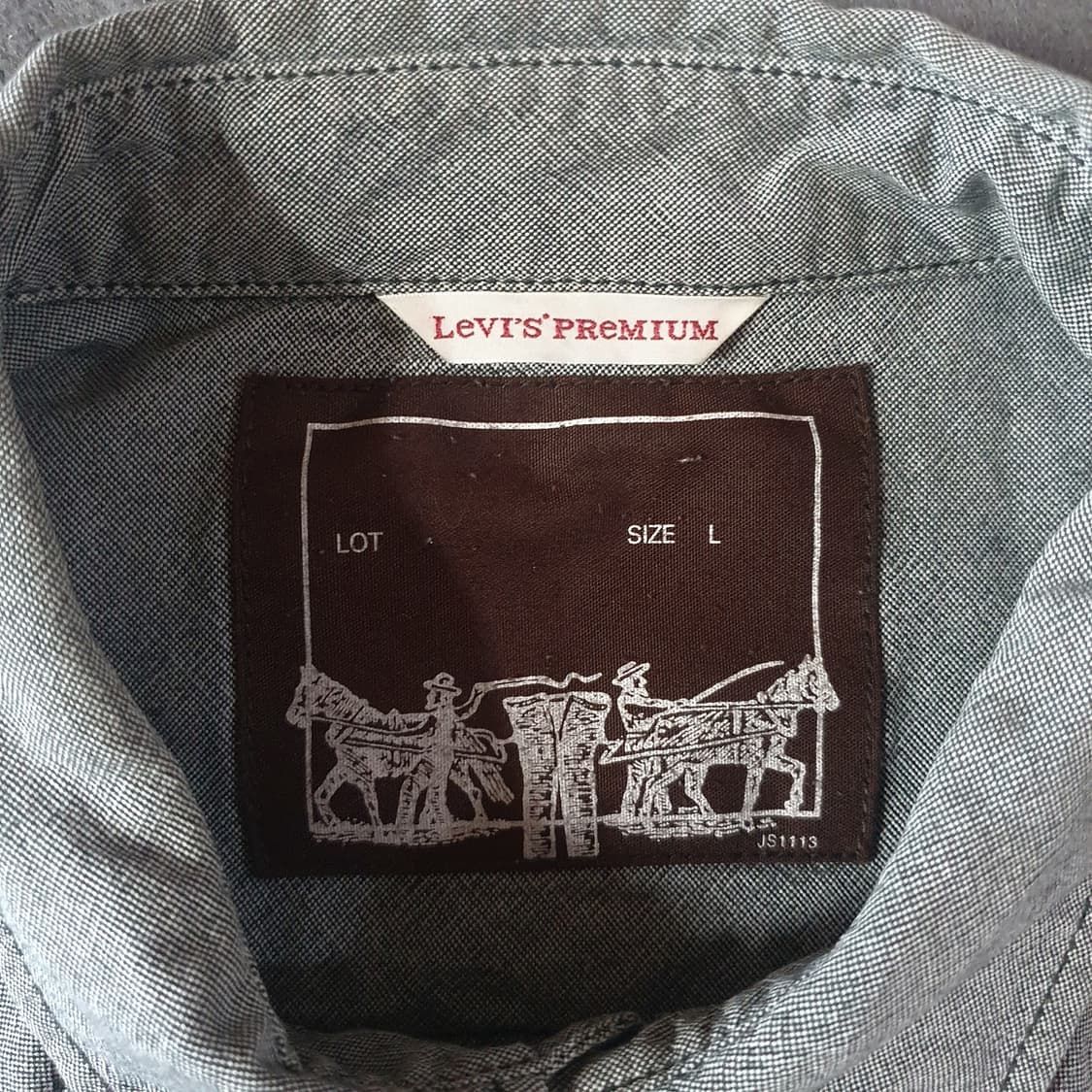 Japan 리바이스 프리미엄 웨스턴 셔츠 L 상품이미지5