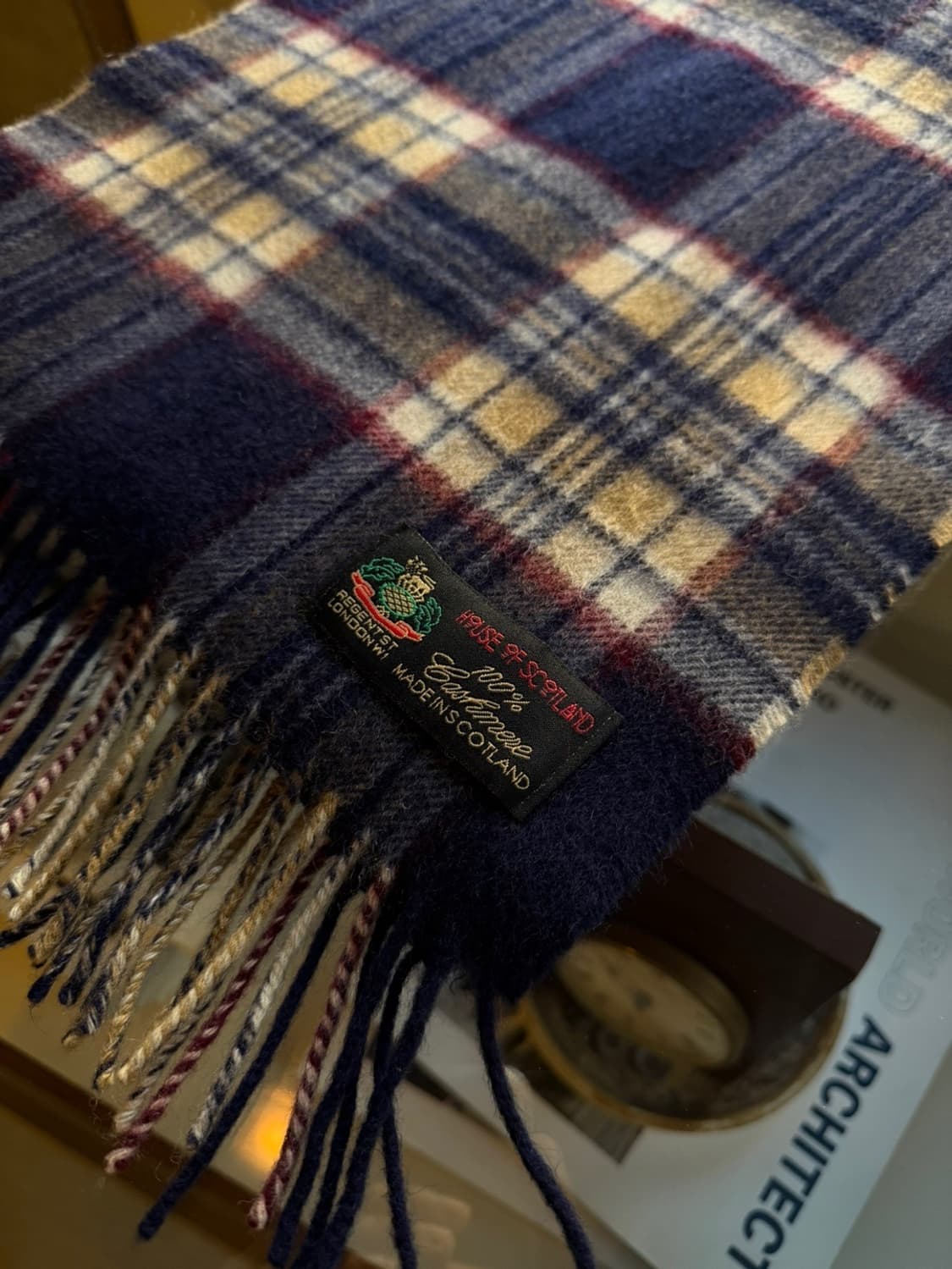 하우스 오브 스코틀랜드 캐시미어 머플러 상품이미지7