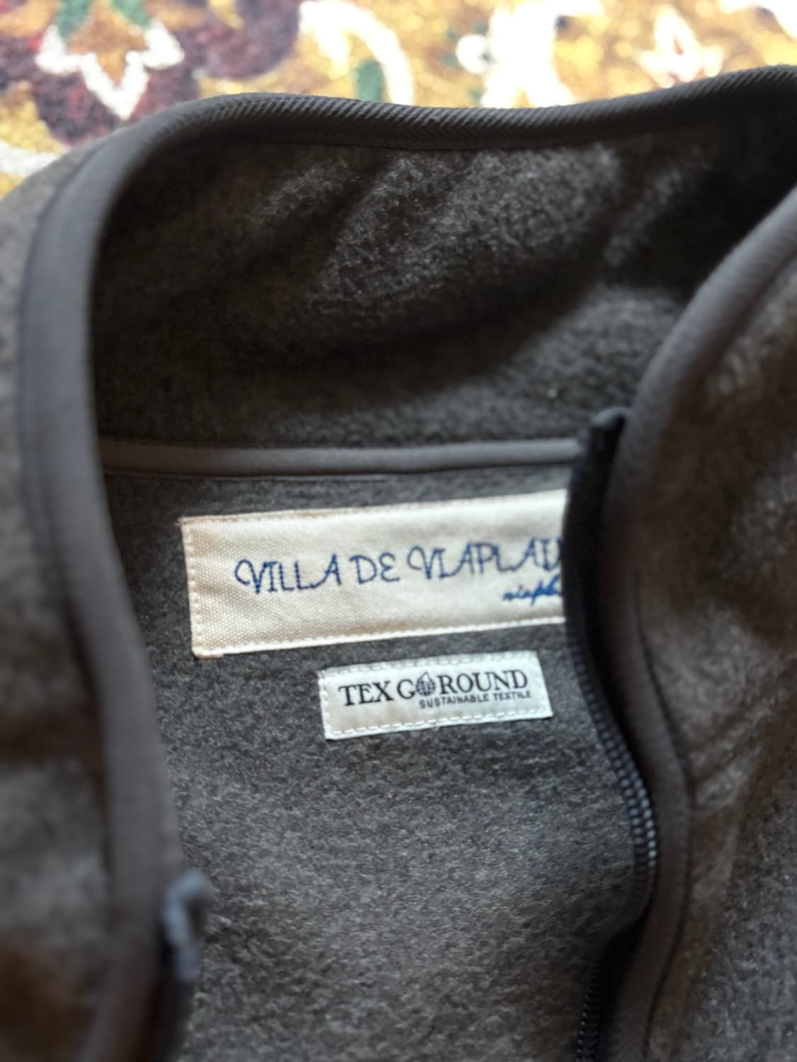 비아플레인 후리스 아노락 반집업 상품이미지3