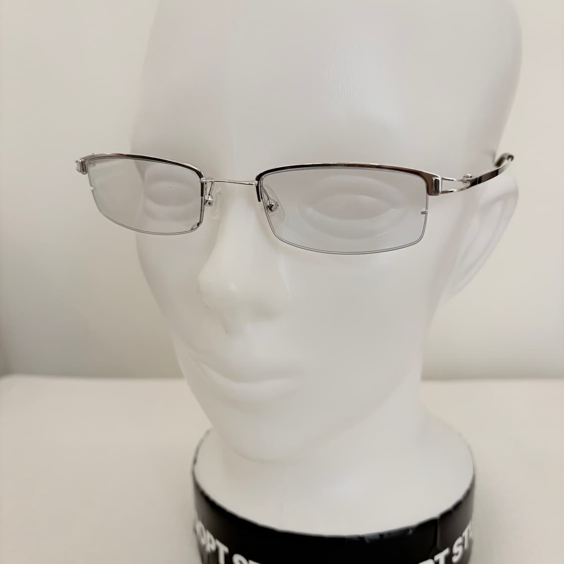 ACSODOS 실버 틴트 반무테 빈티지안경 상품이미지5