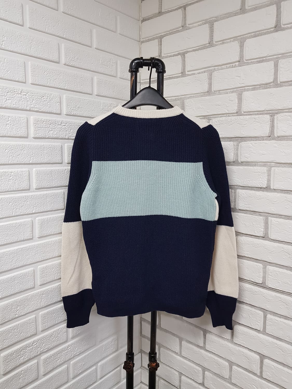 [12/44~55/정품] 스톤아일랜드 캐시미어혼방 빅로고니트 상품이미지8