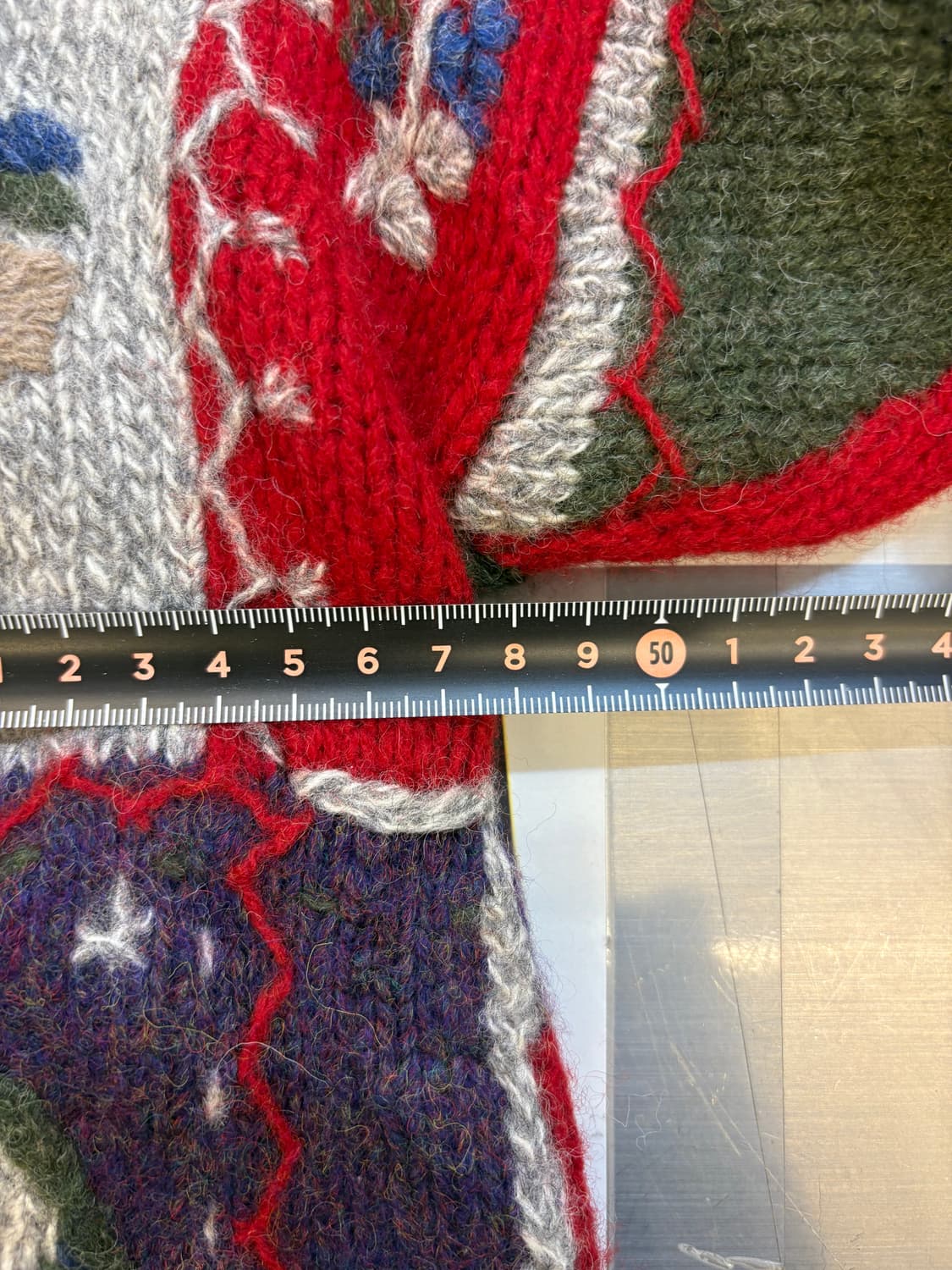 세인트 디온 패치워크 니트 스웨터 상품이미지5