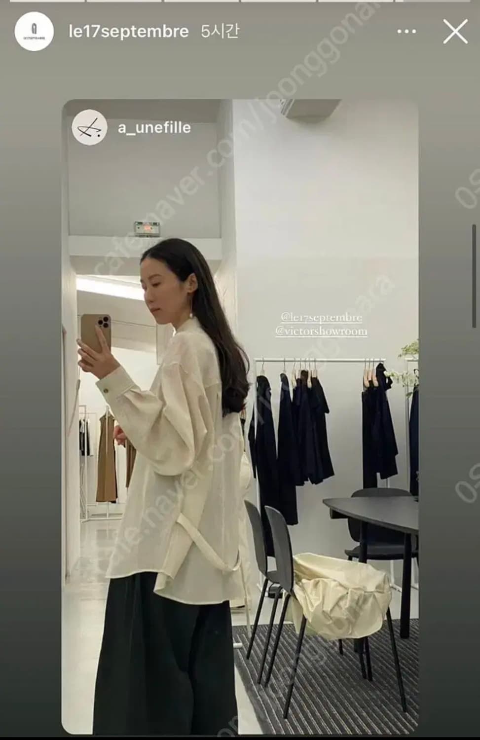 르셉템버 린넨 셔츠 상품이미지7