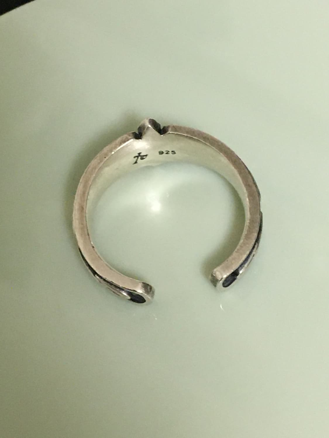 폴리테루 925 실버 링 006 앤틱 크로스 상품이미지5