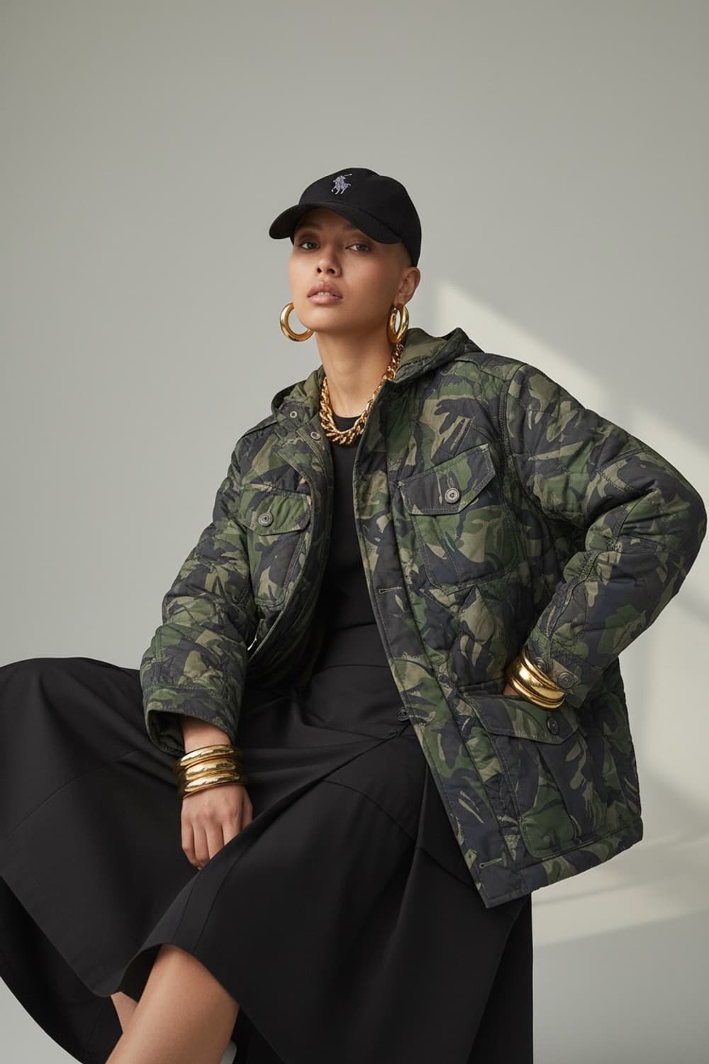 랄프로렌 밀리터리 퀄팅자켓  상품이미지6