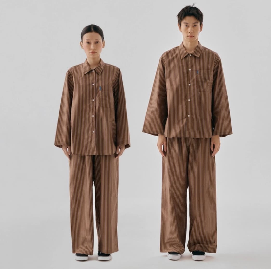 핀카 파자마 세트 (고목 스트라이프) 상품이미지3