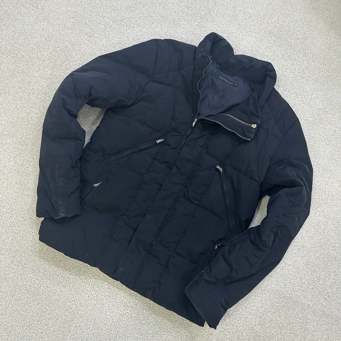 M 켈빈클라인진스 퀄팅 패딩 자켓 0319D 상품이미지1