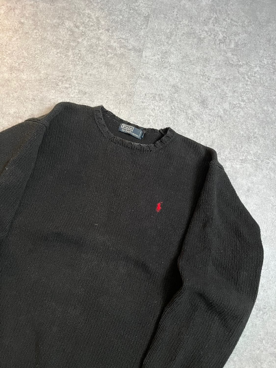 XL) 폴로 코튼 니트 상품이미지2