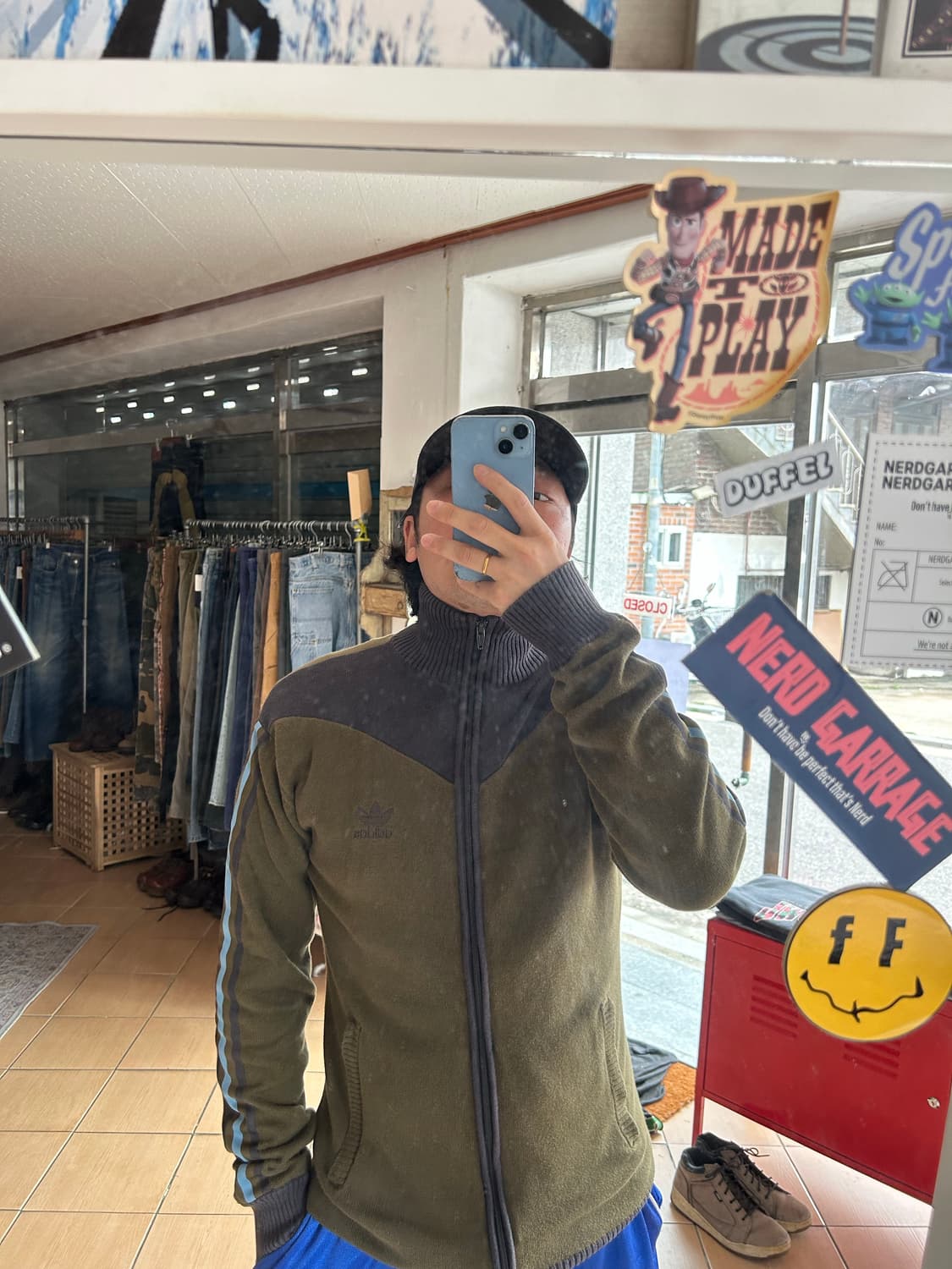 00‘s 아디다스 니트탑 자켓 상품이미지6