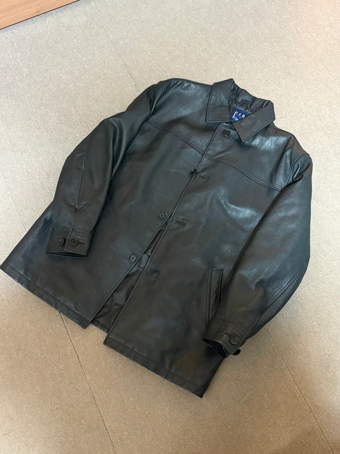 올드갭 레더 카코트 old gap L 상품이미지1