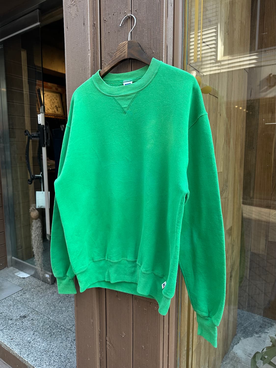 90s USA 빈티지 러셀 플레인 스웻 셔츠 맨투맨 상품이미지2