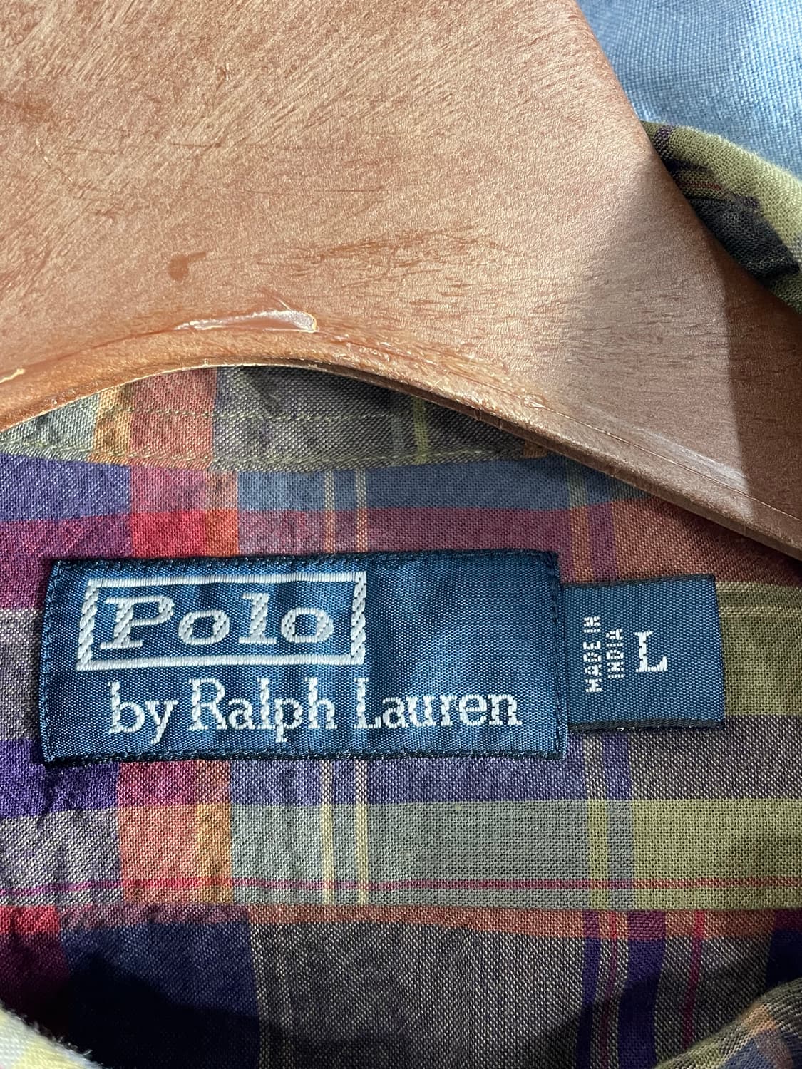 폴로 랄프로렌 체크 셔츠 긴팔 상품이미지2