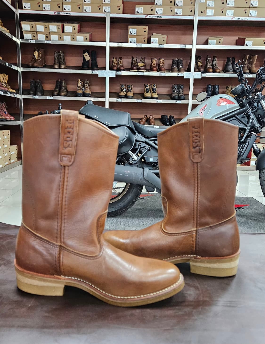 레드윙 11인치 페코스 클래식 풀온 부츠, 1155, US8EE 상품이미지5