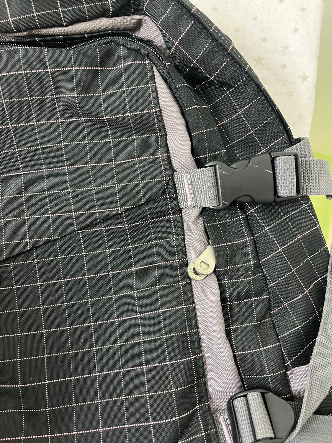 체크 백팩 🎶 상품이미지4