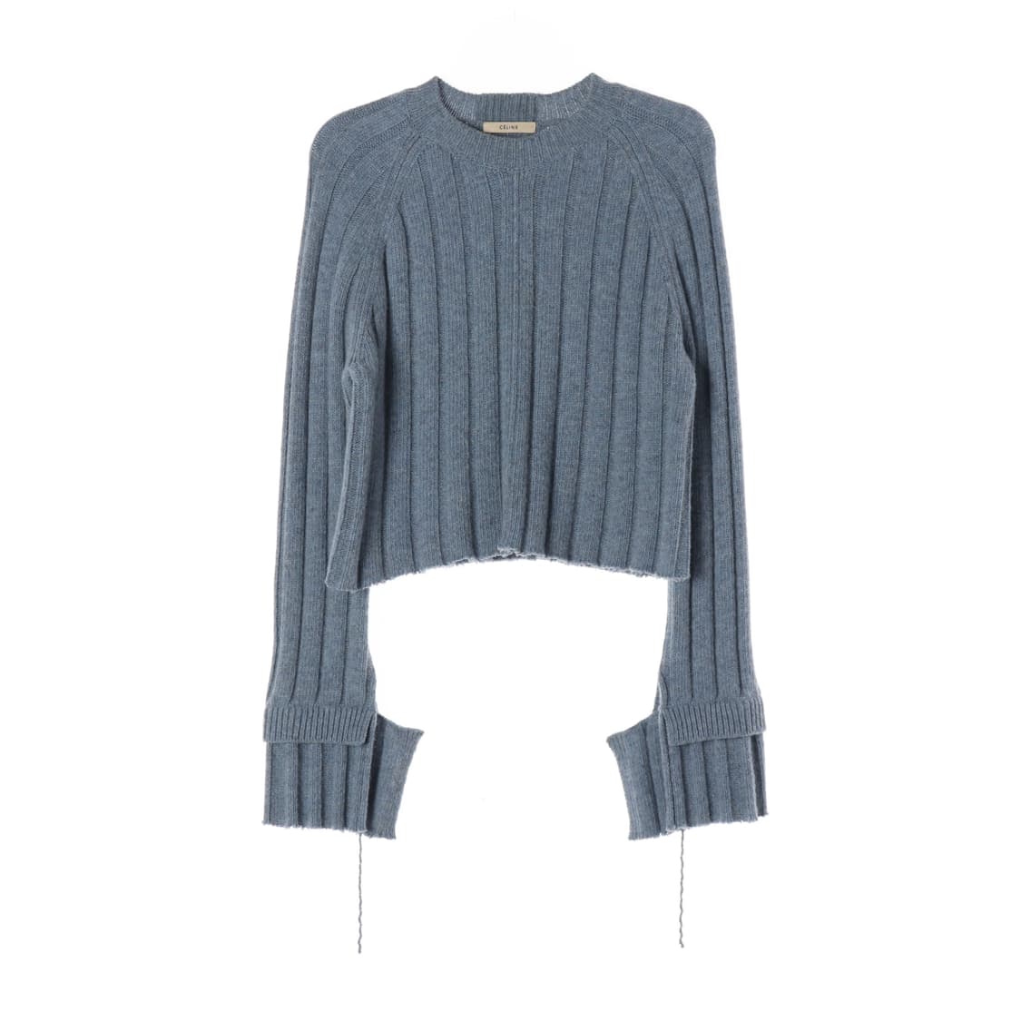 셀린느 울 100% 크롭 니트 스웨터 상품이미지1