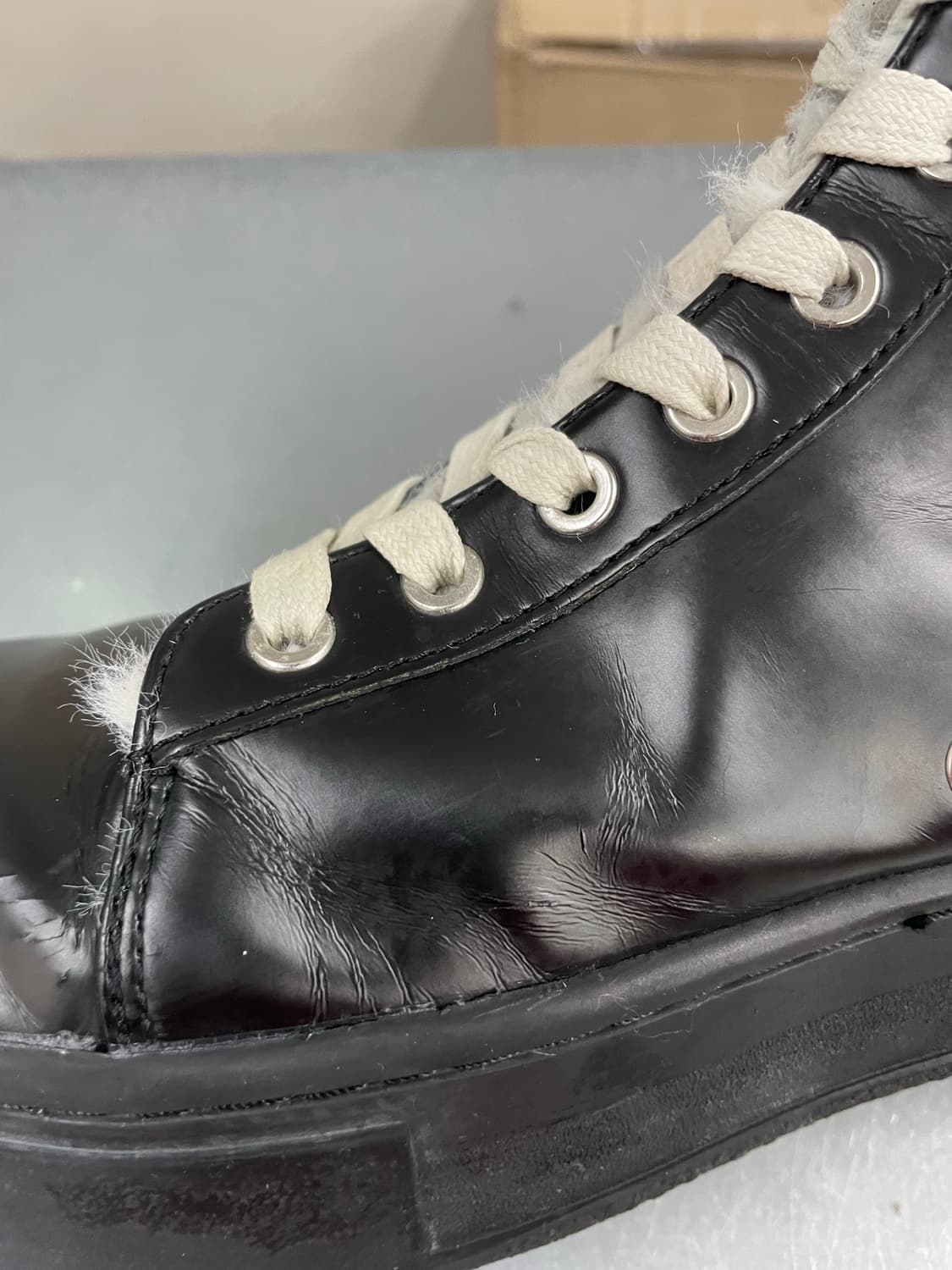 이티스 키보 올블랙 부츠 265 상품이미지9