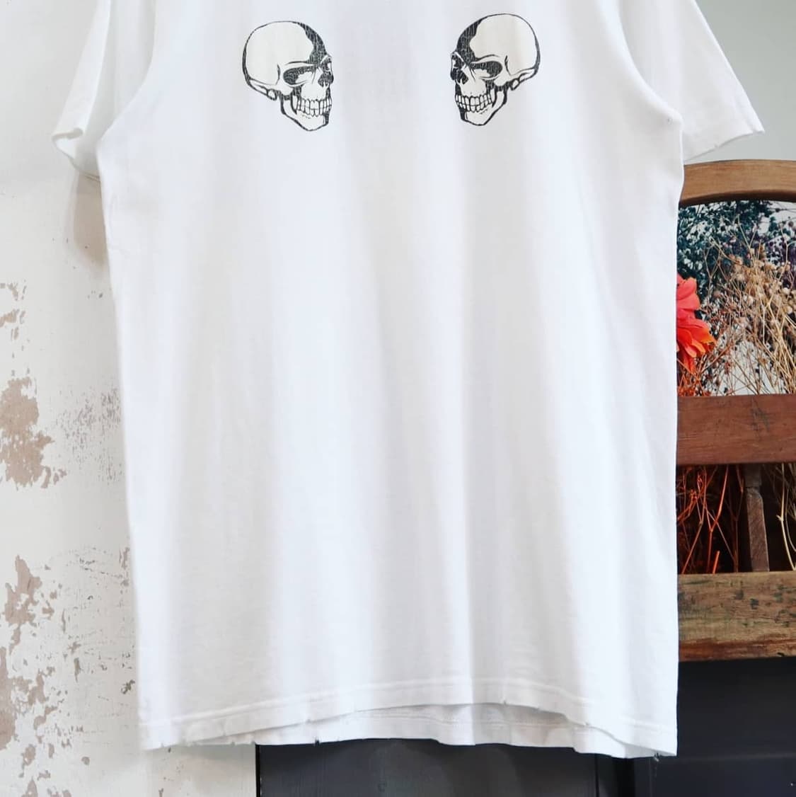 넘버나인 더블스컬 하프티셔츠 상품이미지4