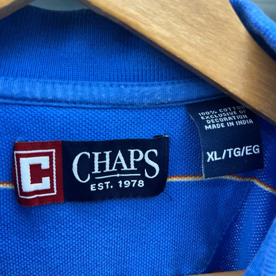 (XL)CHAPS PK 반팔-Y69 상품이미지3