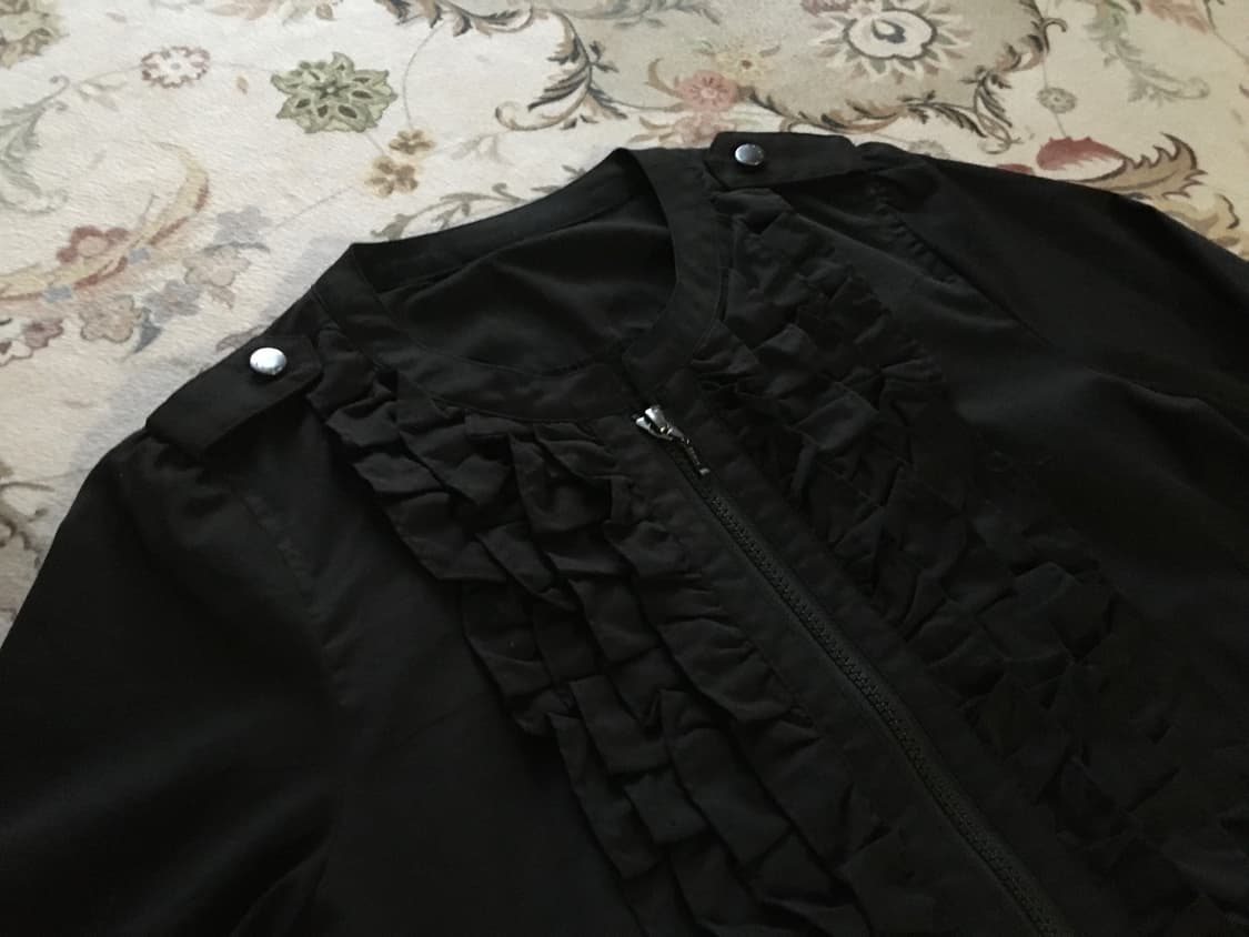 빈티지 프릴 리본 자켓 상품이미지2