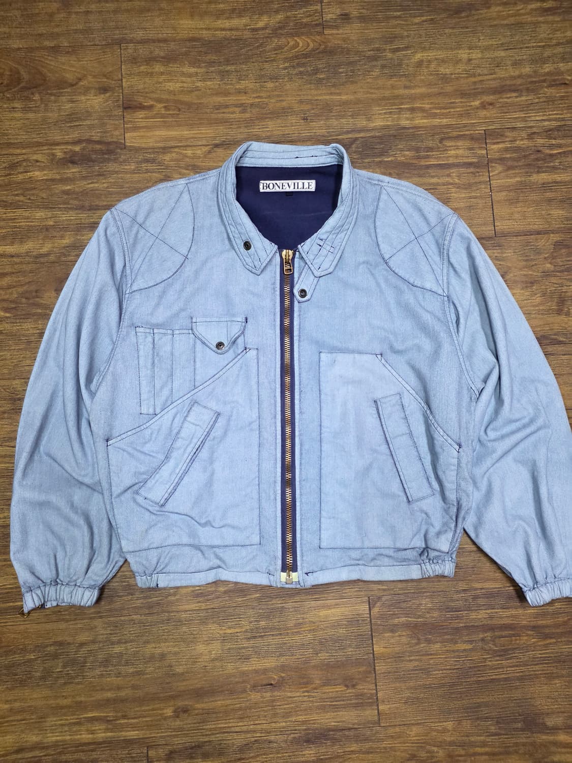 BONEVILLE 보네빌레 블루종자켓 민트급 상품이미지1
