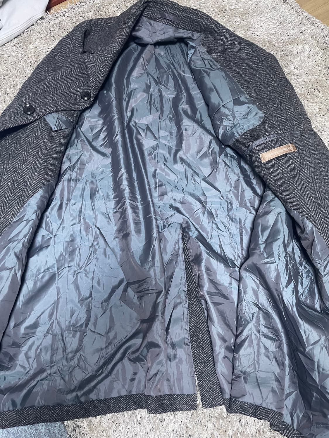 일본판 AREZZO BIANCONI 110 캐시미어혼방코트 상품이미지6