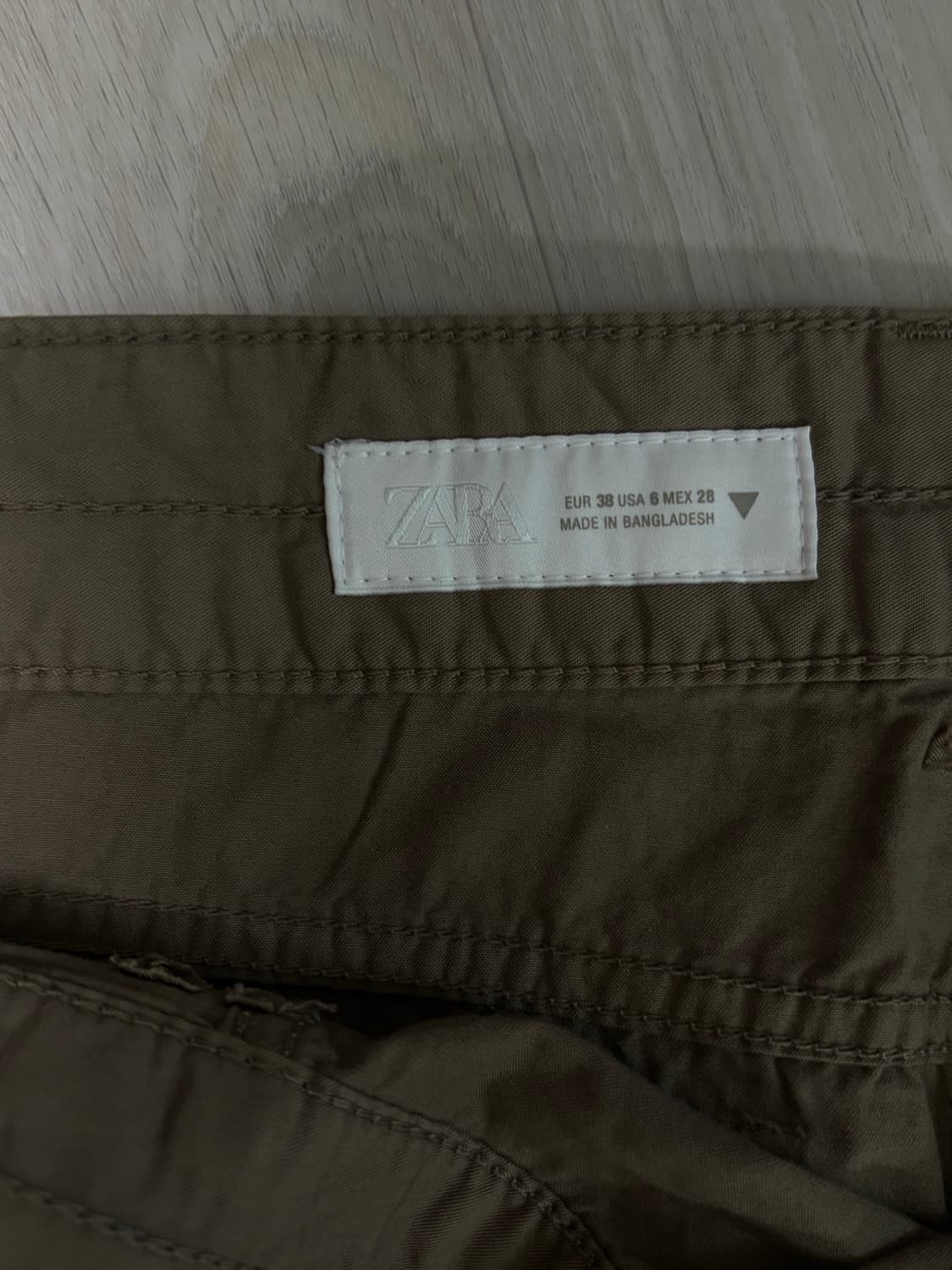 자라 카고팬츠 38 상품이미지2