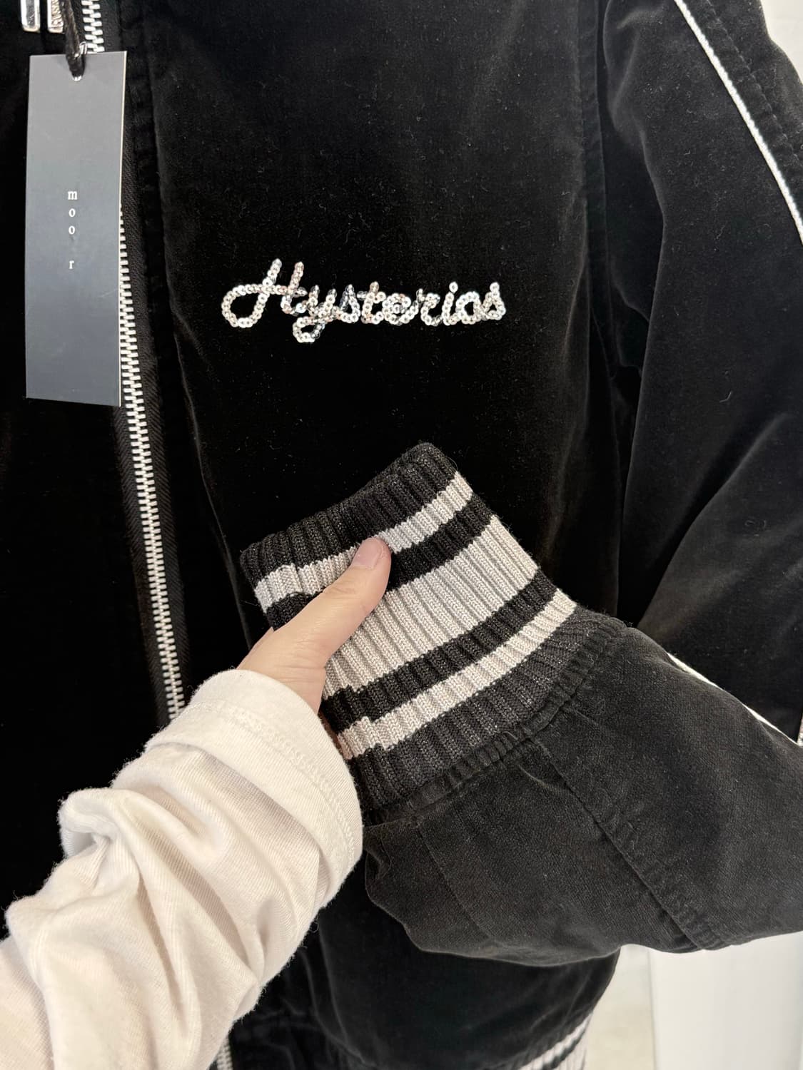 HYSTERIC GLAMOUR Spangle Logo Blouson   상품이미지6