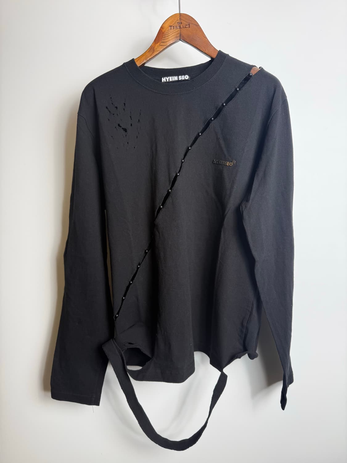 혜인서 HEINSEO 다스트레스트 롱슬리브 셔츠  상품이미지1