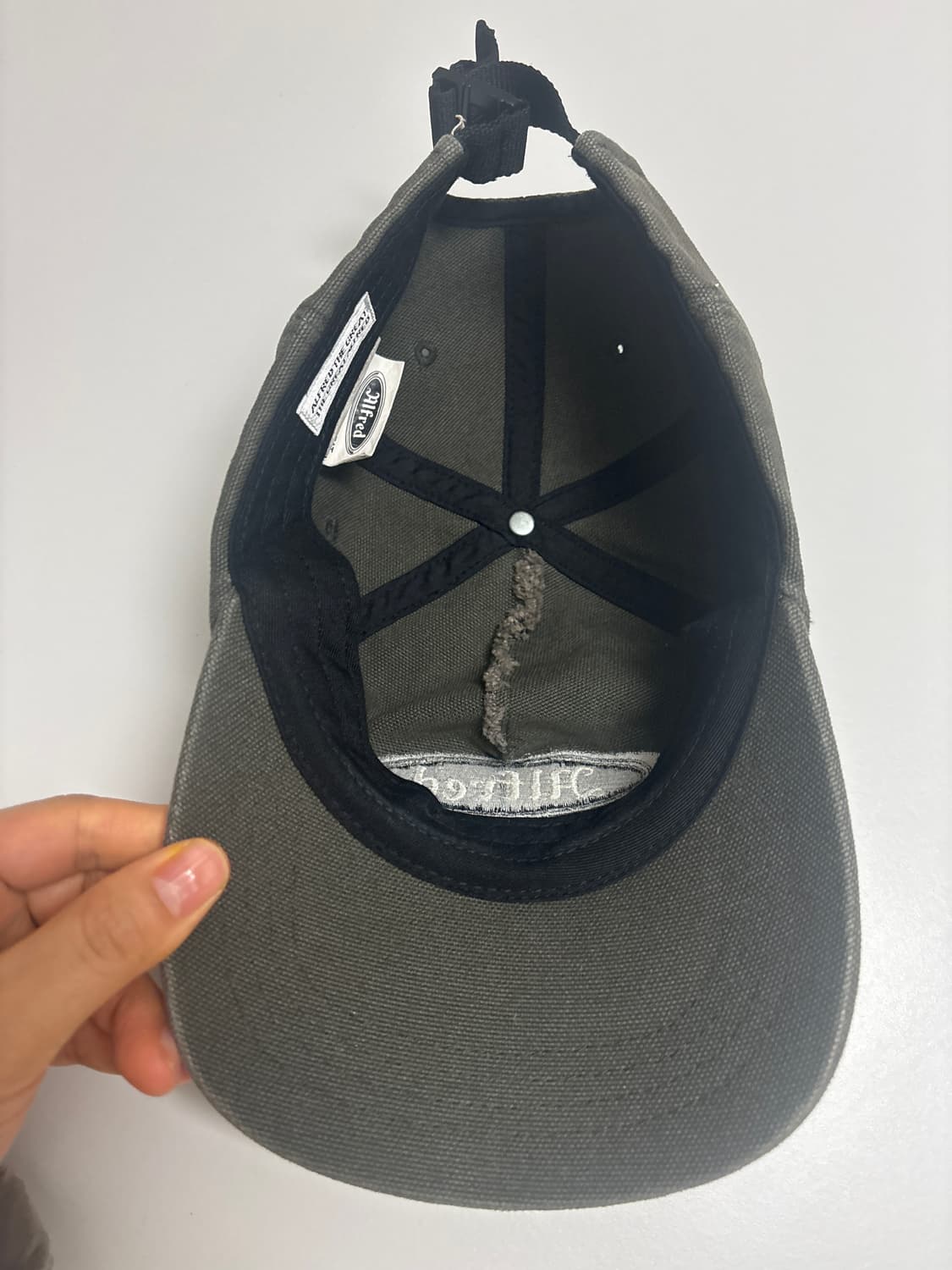 헤리티지플로스 알프레드 볼캡 올리브 상품이미지5