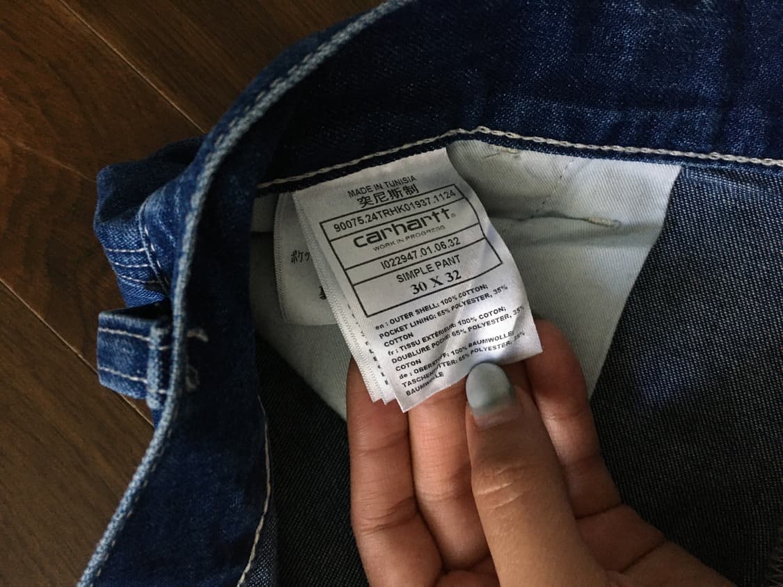 칼하트 심플팬츠 상품이미지5