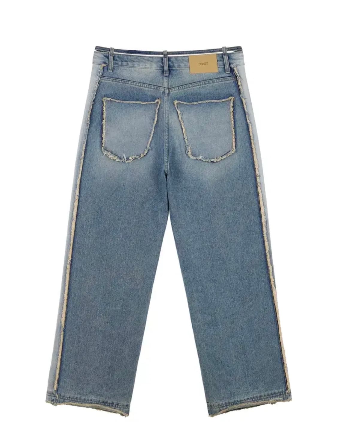 다이닛 벨트 로우 엣지 진 청바지 데님팬츠 상품이미지2