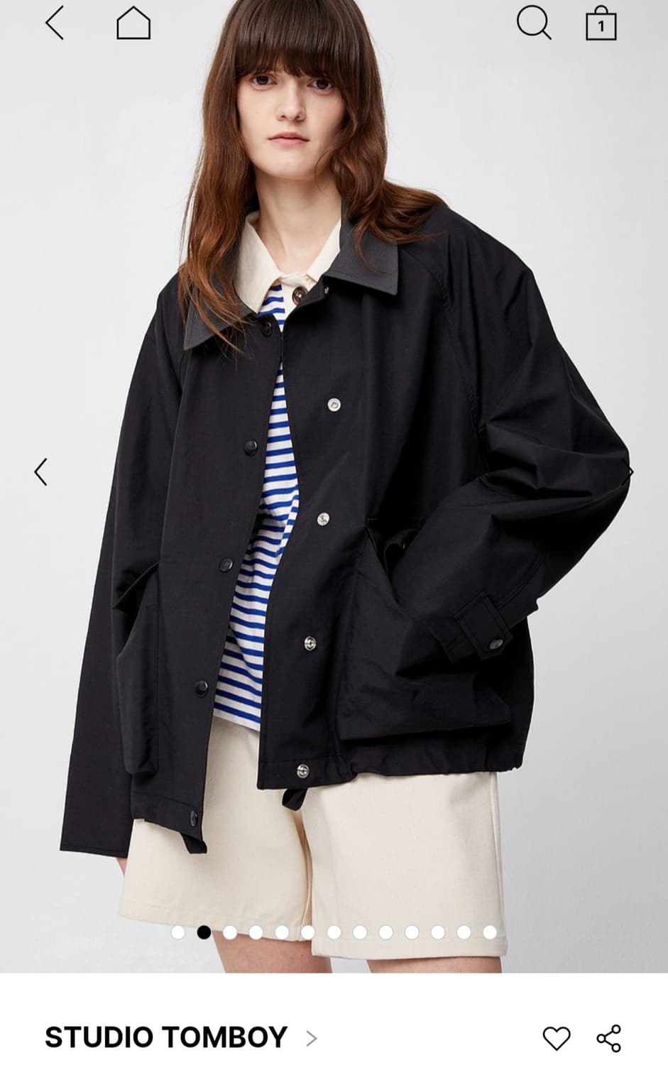 스튜디오톰보이 간절기 점퍼 상품이미지3