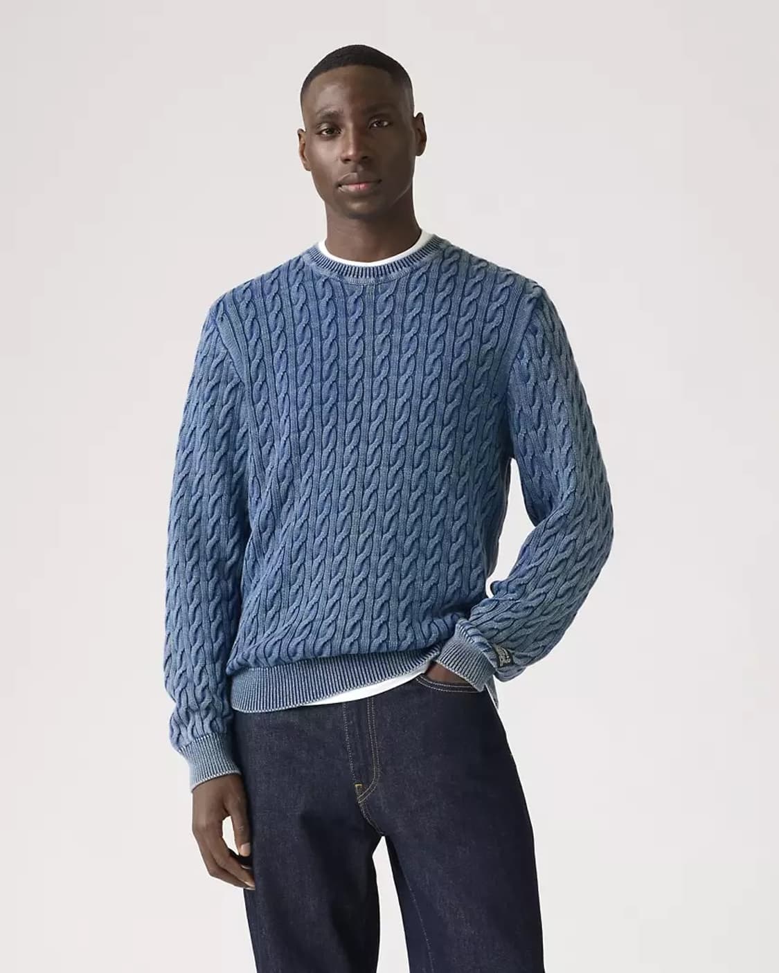 새) 리바이스 TRUE INDIGO DYE 스웨터 상품이미지6