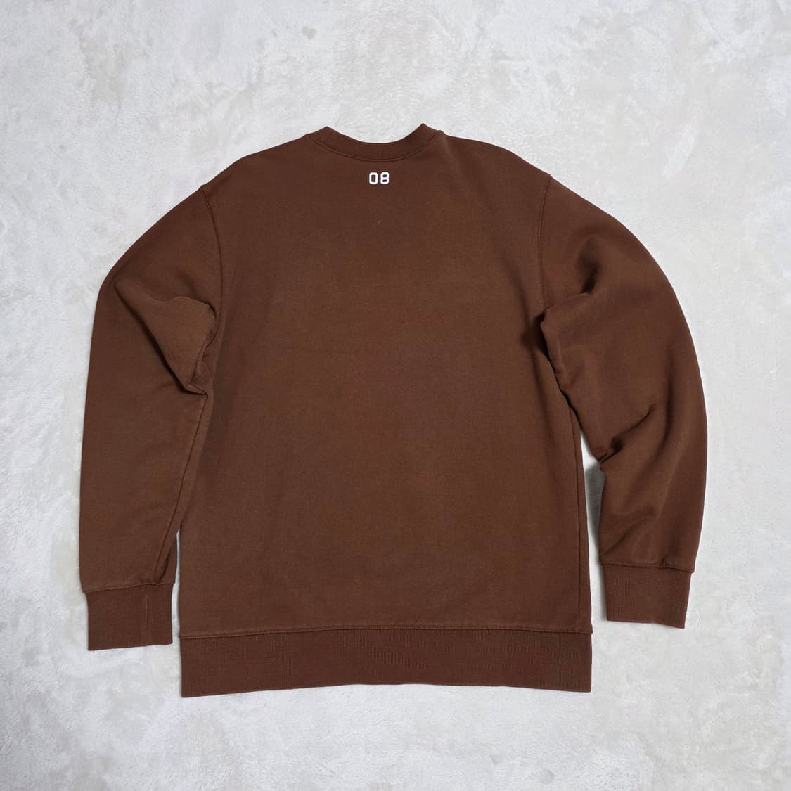 (M)커버낫 C 로고 브라운 맨투맨 상품이미지3