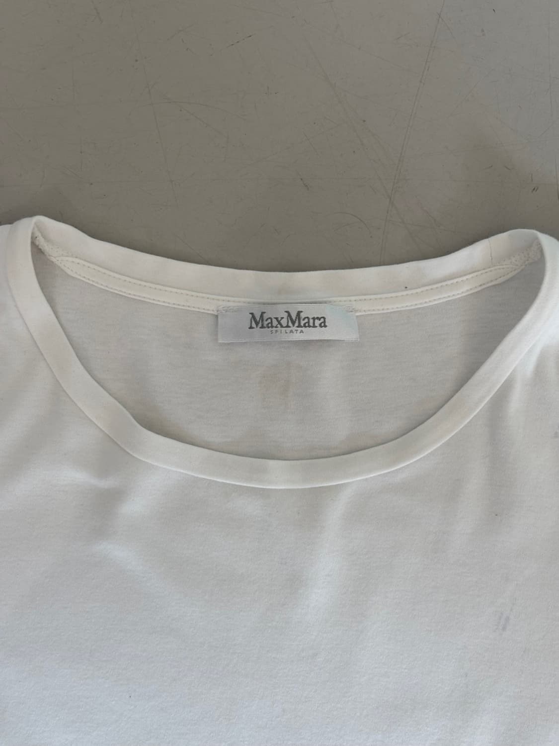 Maxmara Alpaca Wool Blend T-shirt 상품이미지4