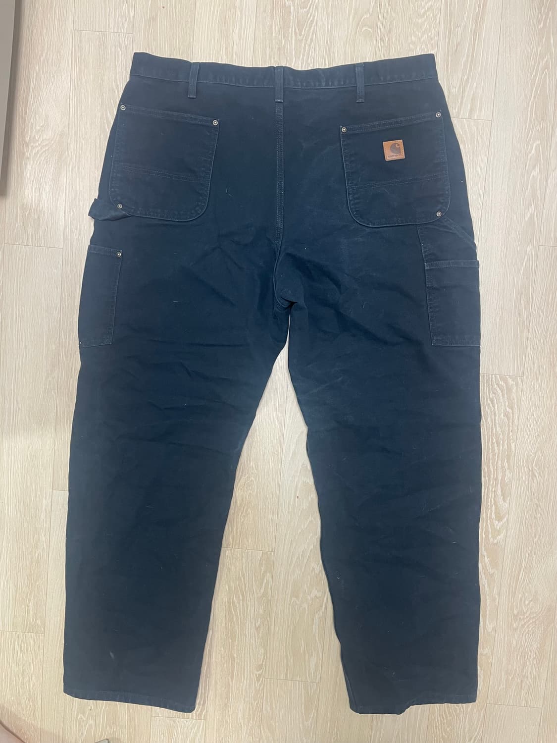 칼하트 블랙 더블니 40x32 상태최상 상품이미지2