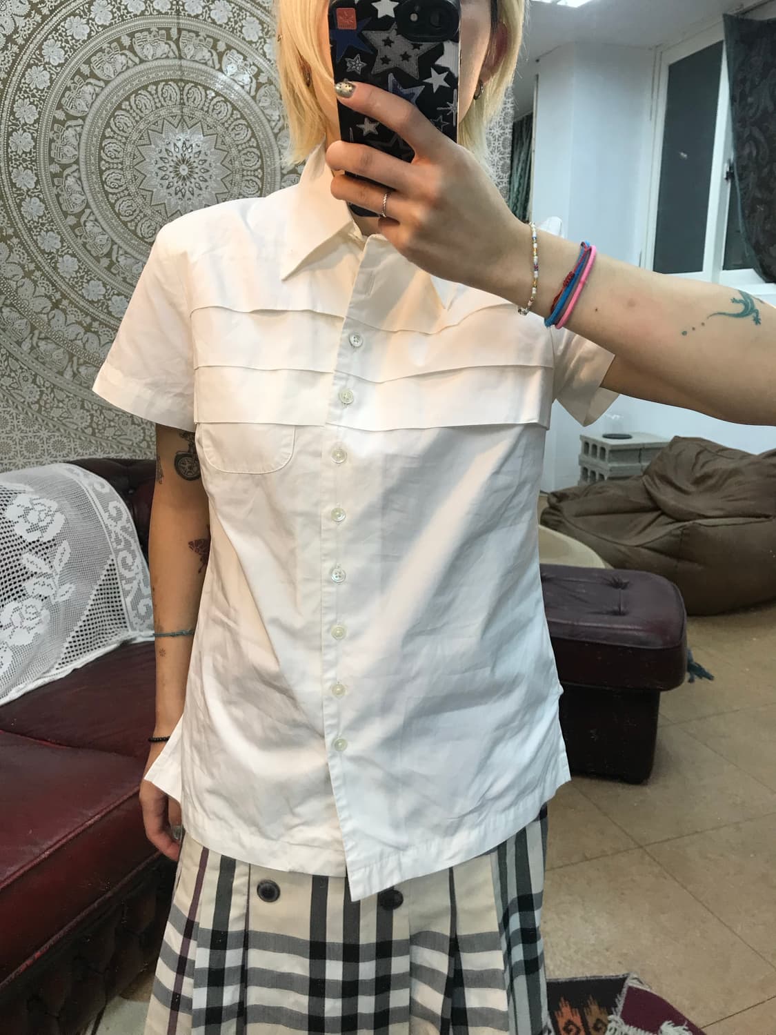 갭 빈티지 턱 디테일 셔츠  상품이미지2