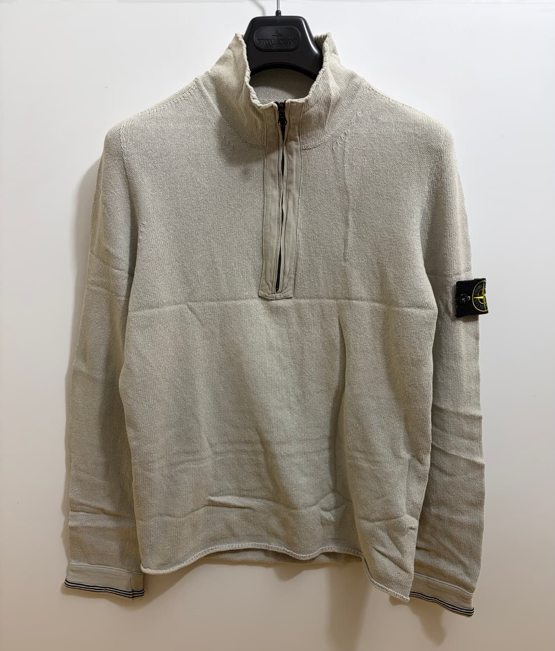 스톤아일랜드 정품 하프집업 니트 상품이미지1