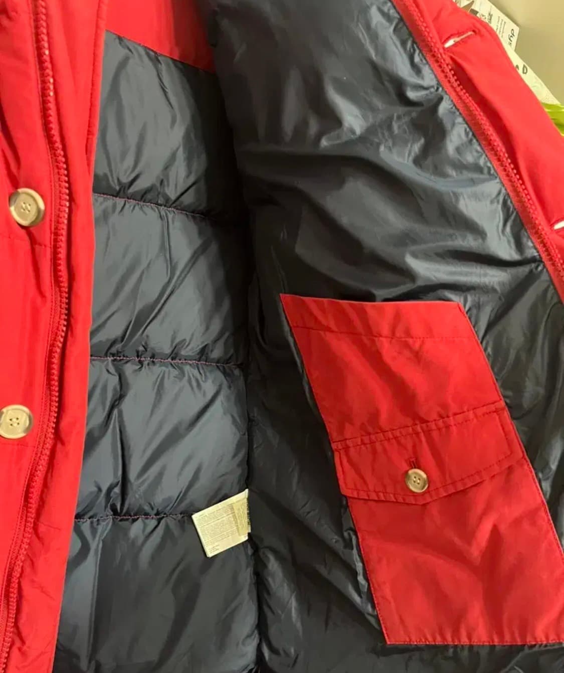 울리치 woolrich 숏패딩 레드 s 46 상품이미지5