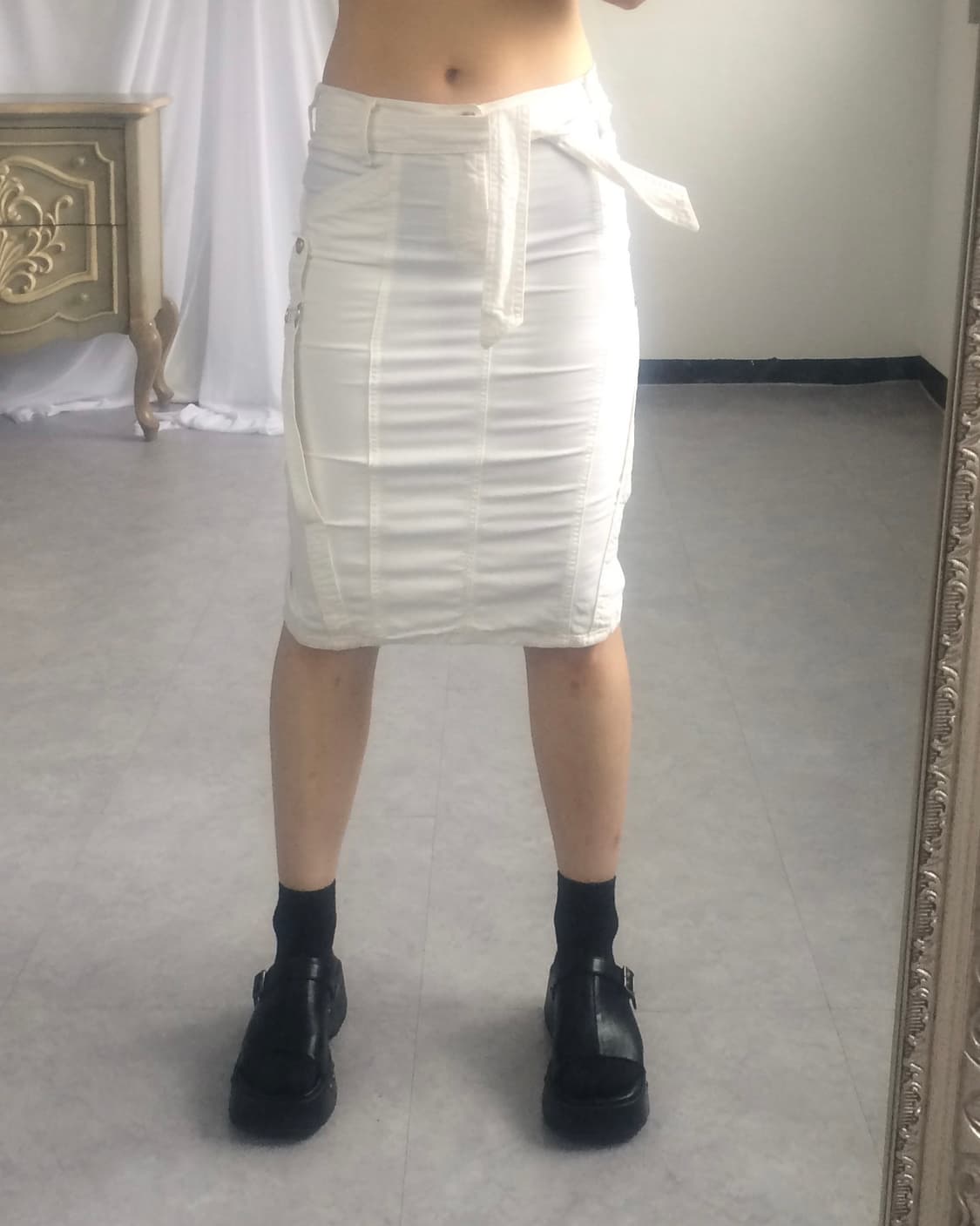 Versace belted midi skirt 상품이미지6