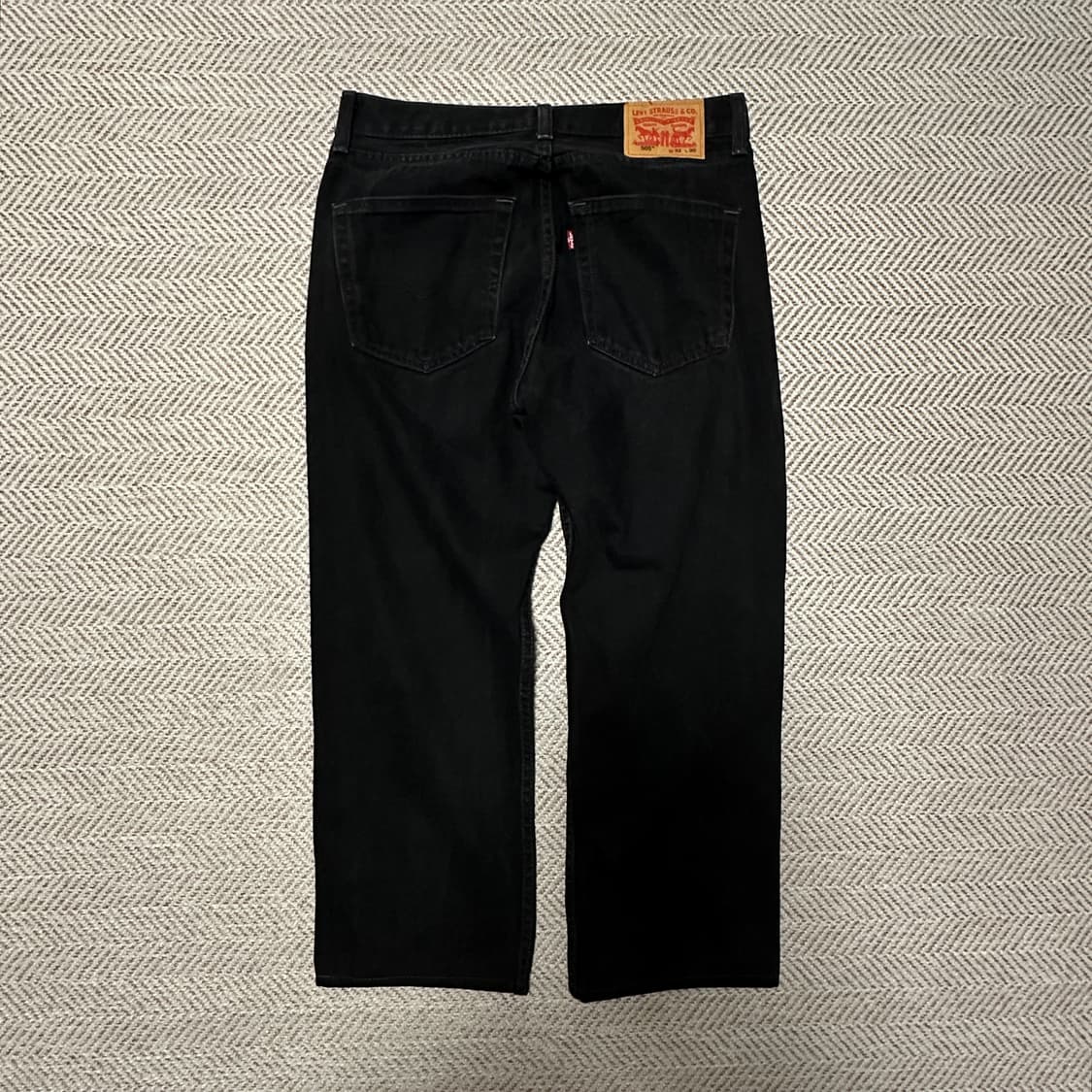LEVI'S 505 black jeans 상품이미지2
