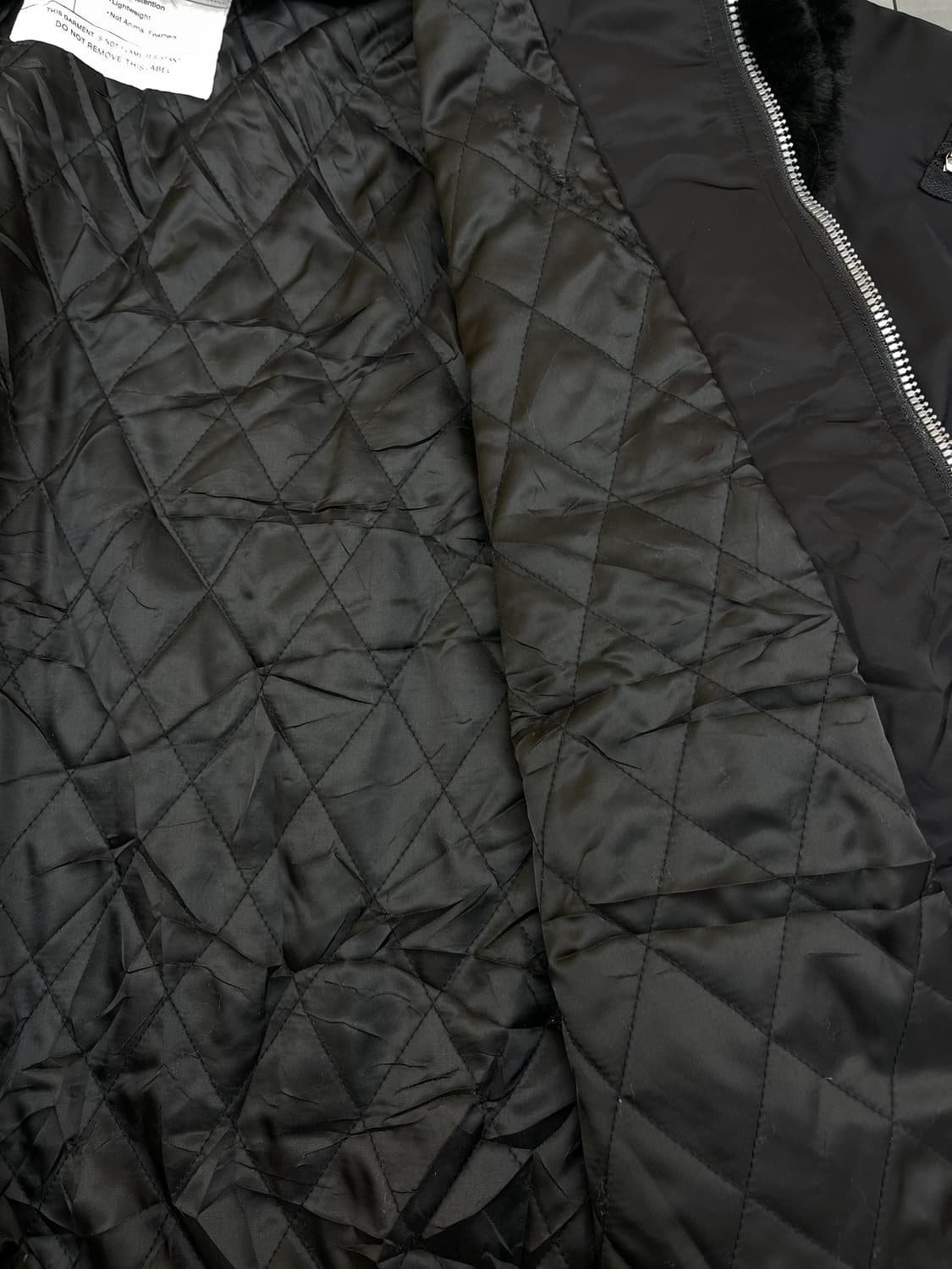 Rageblue 에어 써멀 포우 퍼 ma-1 자켓 상품이미지8