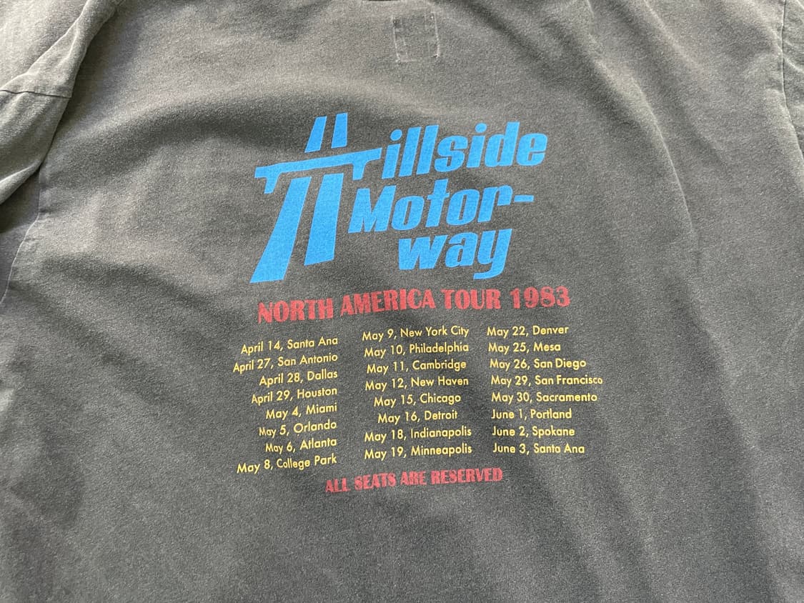 Slide of the track 1983 투어 롱슬리브  J04057 상품이미지6