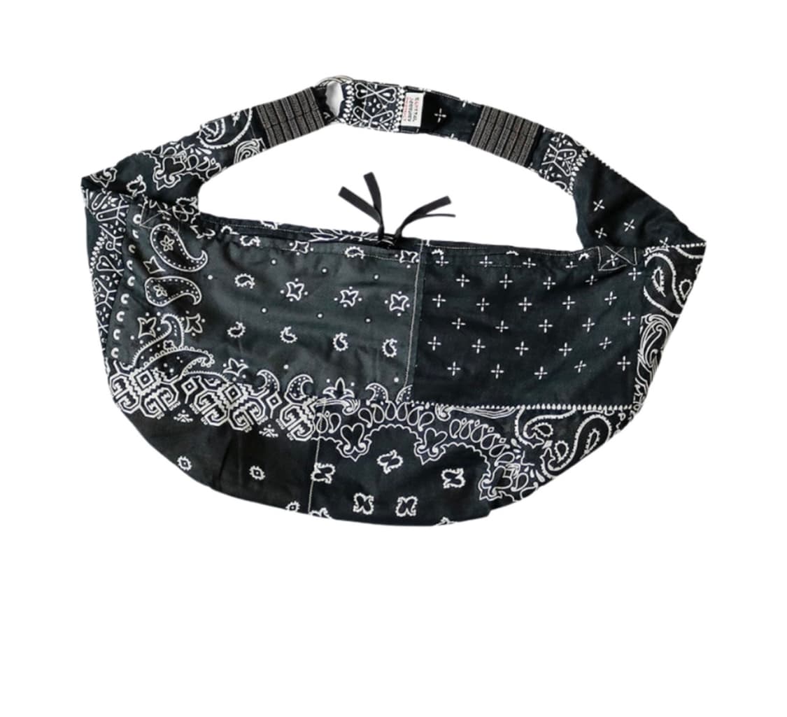 캐피탈 거즈 반다나 비치 스너프킨 백 블랙 상품이미지1