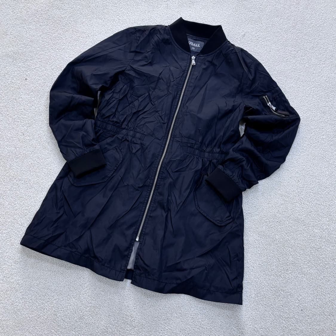 170 유솔 여성 롱 항공 점퍼 자켓 0423E 상품이미지1