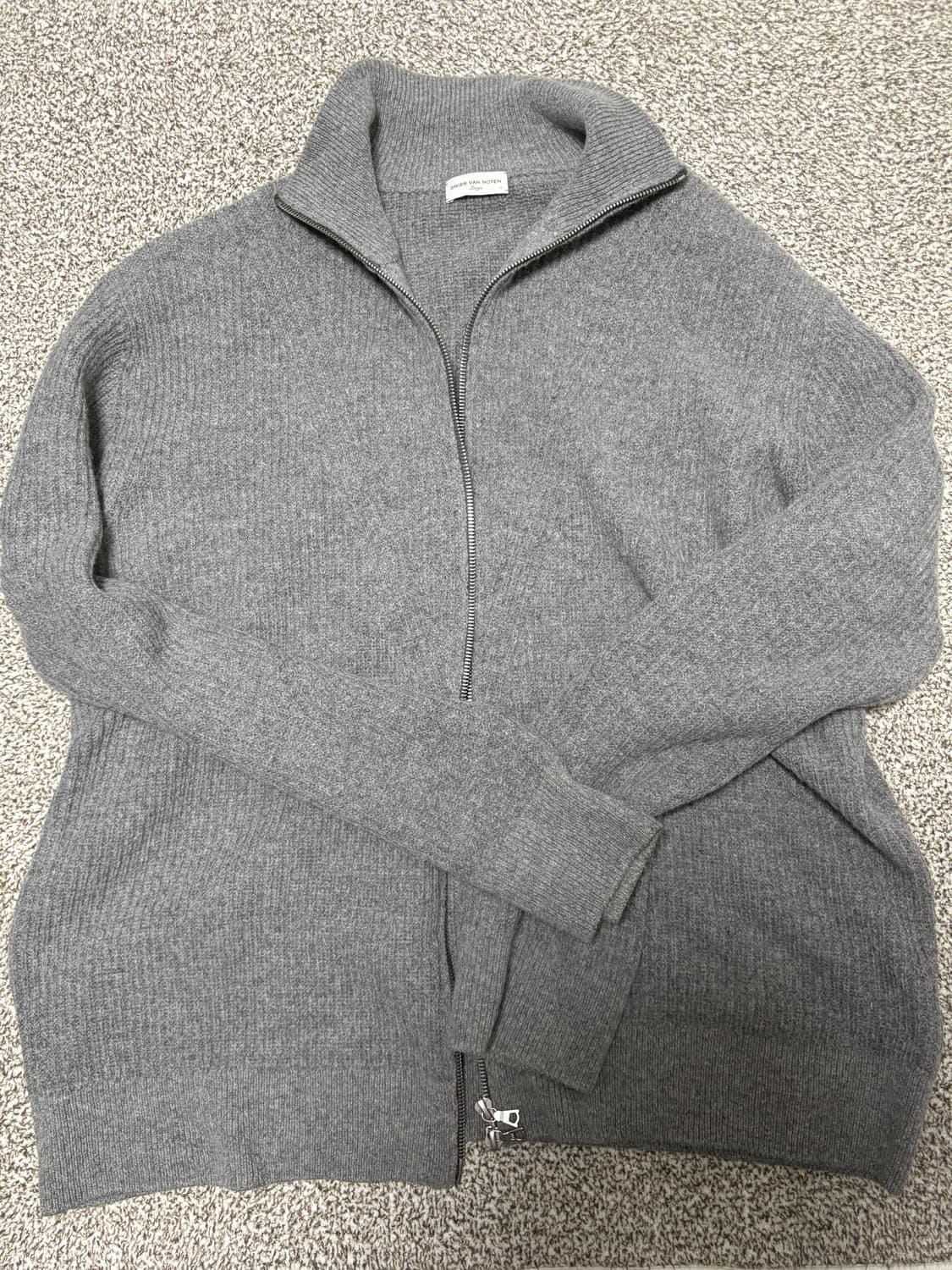 Dries Van Noten Wool zip-up 상품이미지1