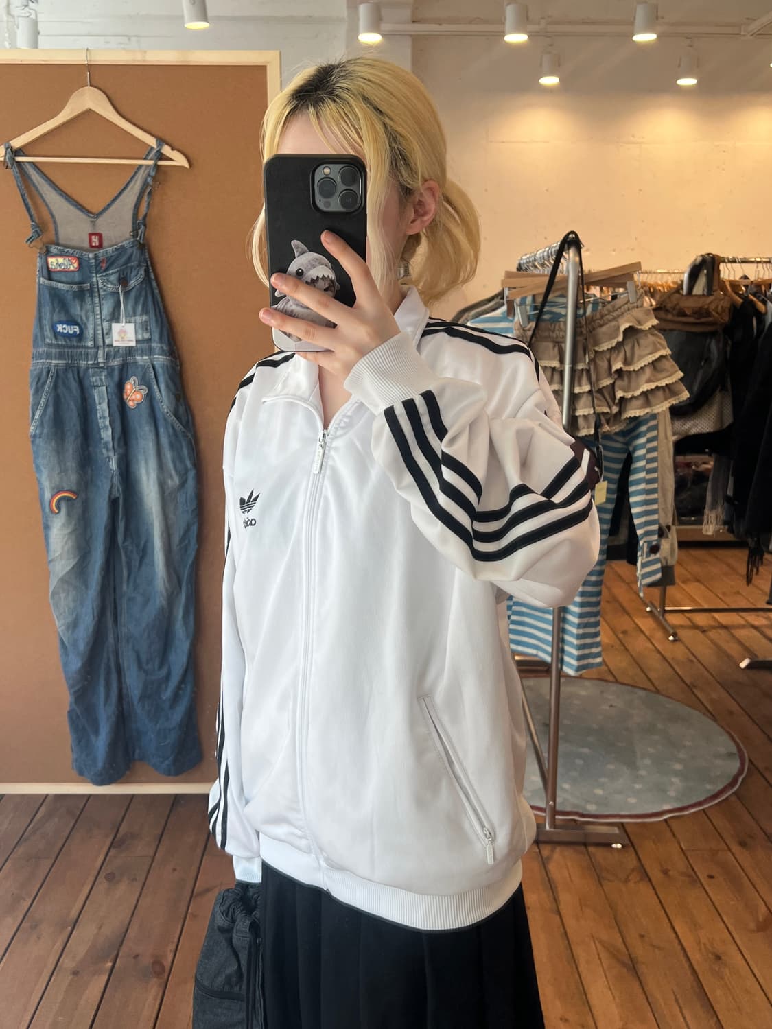 아디다스 90s 흰검 져지  상품이미지5