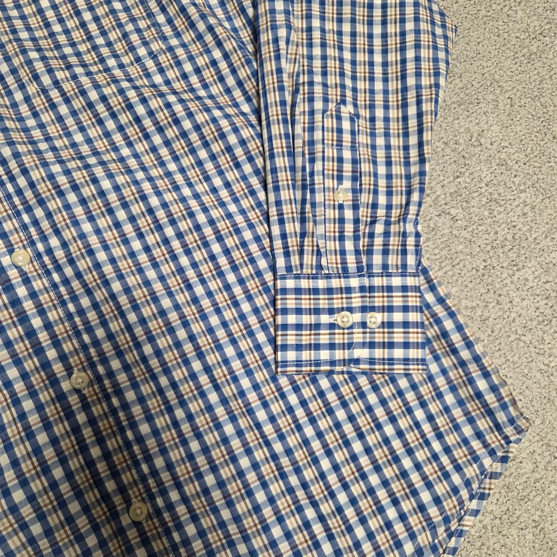 Real Standard 일본 체크 셔츠 L(100) 상품이미지3