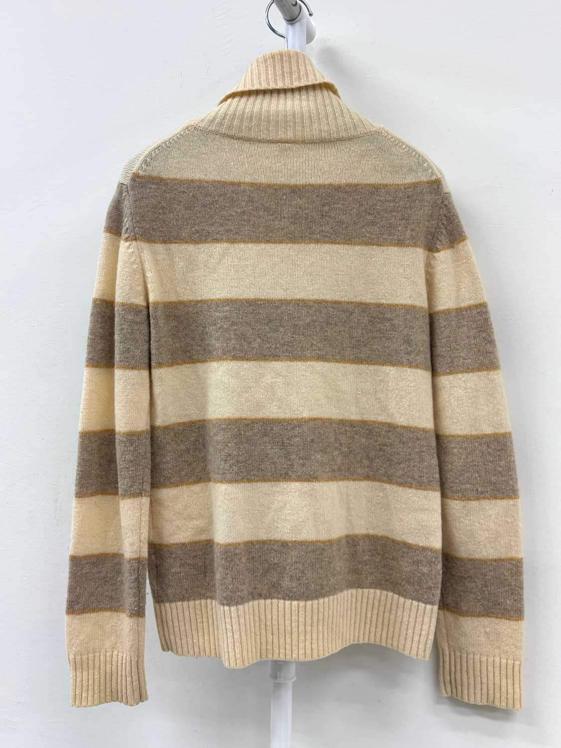 빈티지 울 단가라 니트 상품이미지8