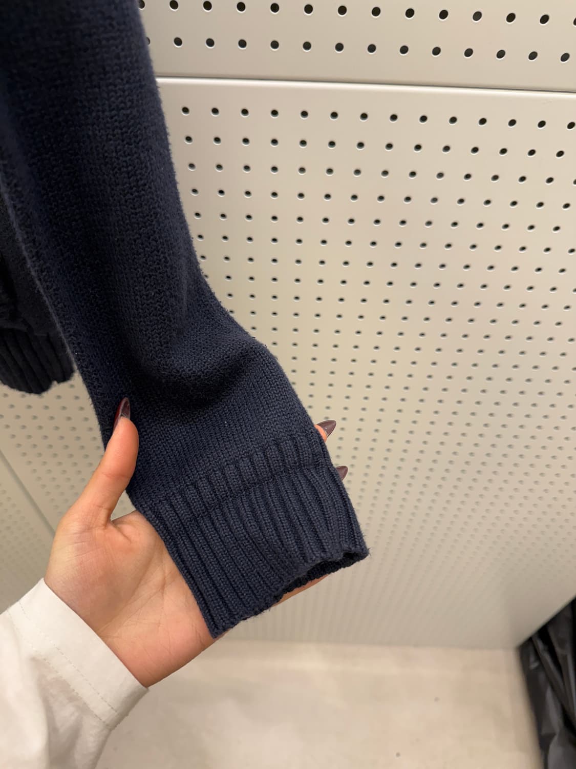 폴로 랄프로렌 집업 니트 네이비 U1118 상품이미지4